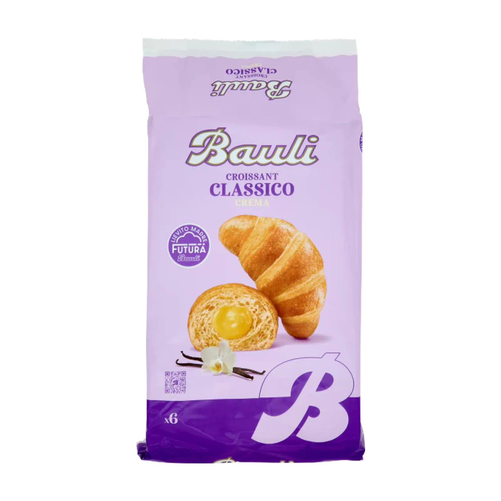 BAULI Croissants crème x6