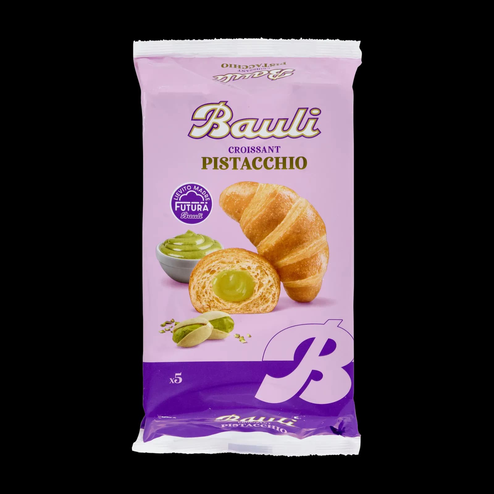 BAULI Croissants pistache x5
